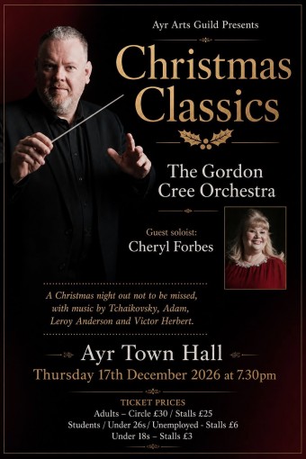 Christmas Classics with Gordon Cree  at Ayr Town Hall